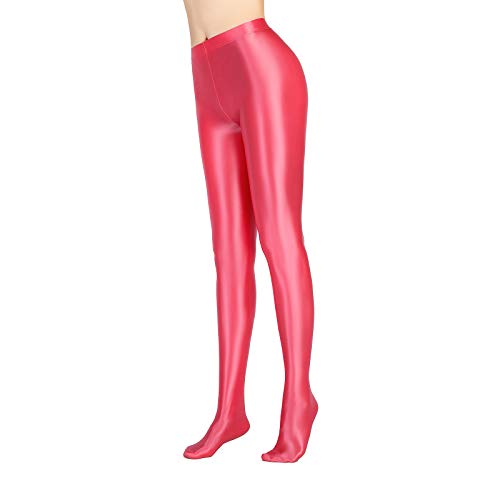 Glossy Opaque High Waist Tights Y774232