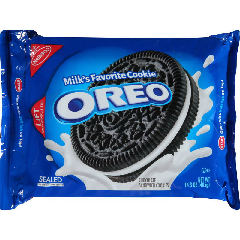 Oreo Sandwich Cookies 14.3oz Q196