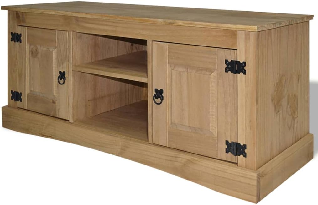 TV Cabinet Mexican Pine 47.2"x15.7"x20.5" Q950