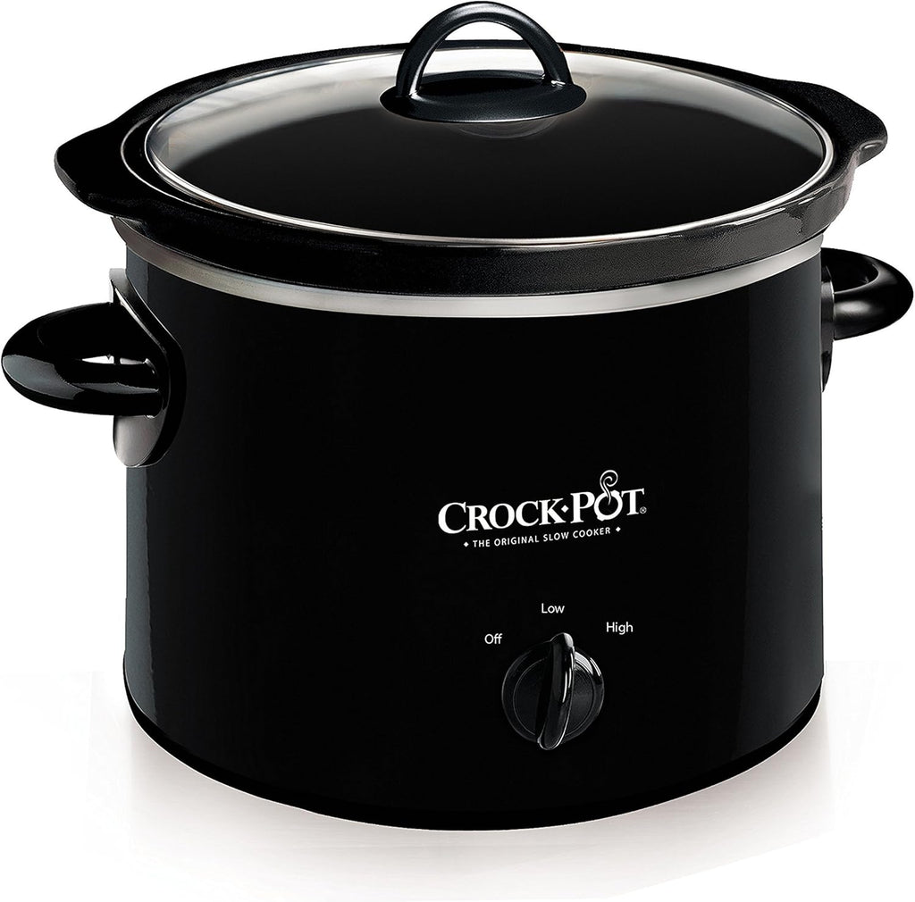 Black 2 Quart Manual Slow Cooker Y936