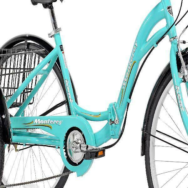 26 inch Folding Adult Trike, Aqua T10281