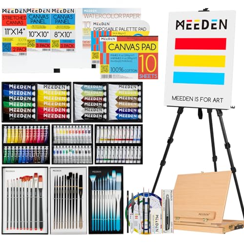 151pcs Art Supplies Painting Set with Easels and Paints C699