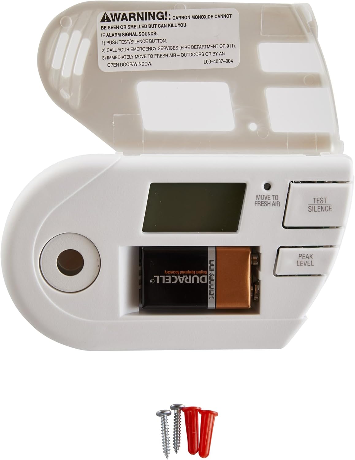 Combination Explosive Gas and Carbon Monoxide Alarm with Backlit Digital Display G175