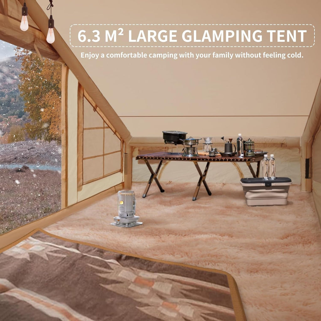 Large Inflatable Oxford Air Tent for 4-6 Persons B130767