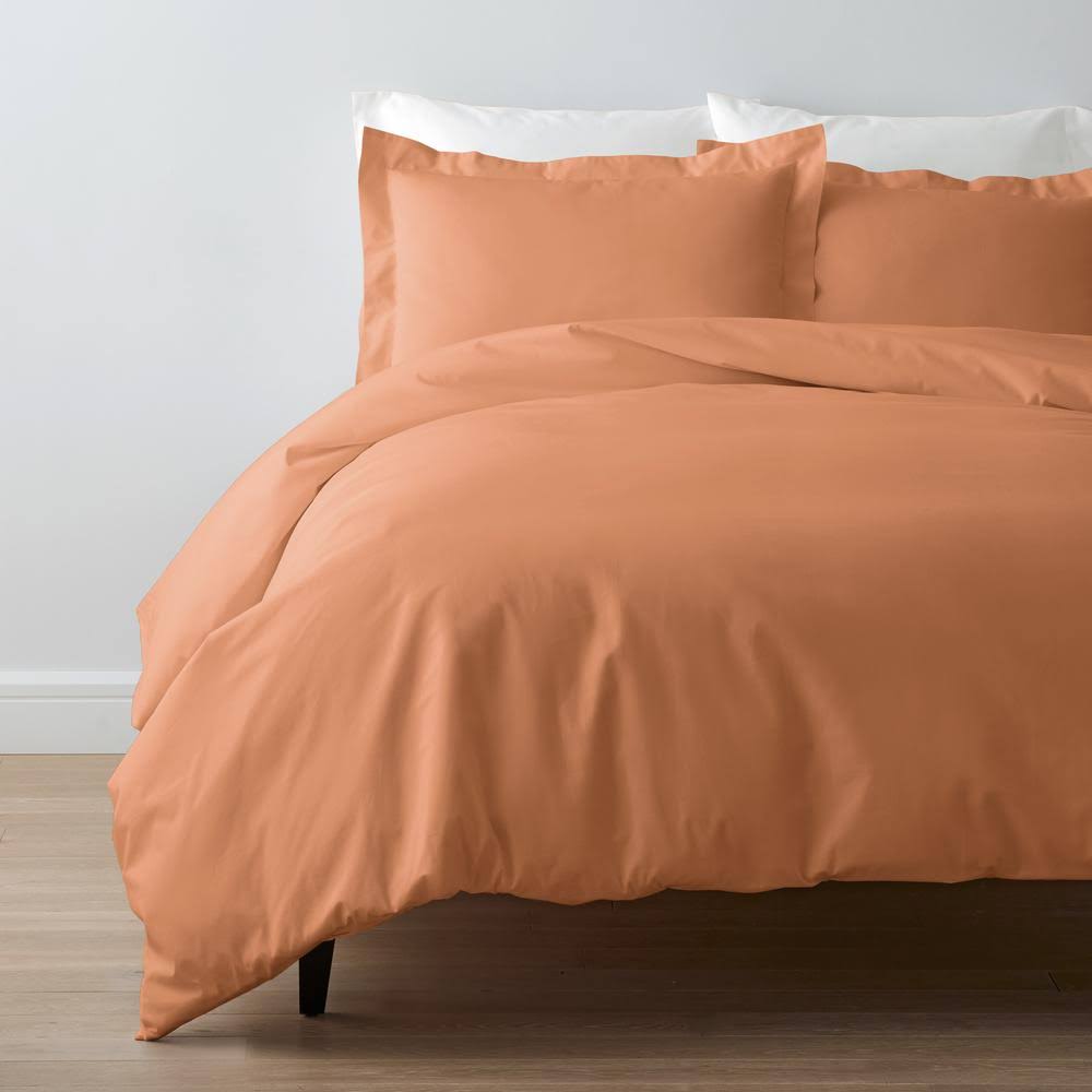 Cotton Percale Twin Duvet Cover Q174381