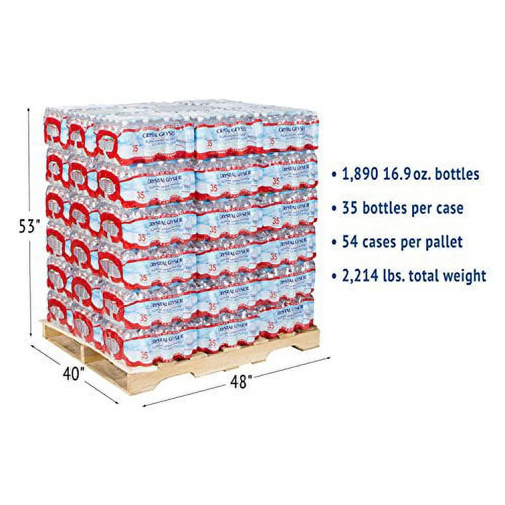 16.9 Oz Bottled Water Y54302