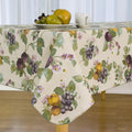 60 in x 120 in Stain Resistant Vinyl Tablecloth T12163
