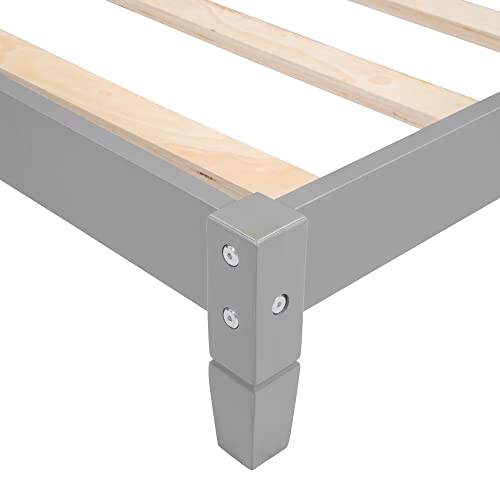 Full Size White Wood Daybed Frame K28725