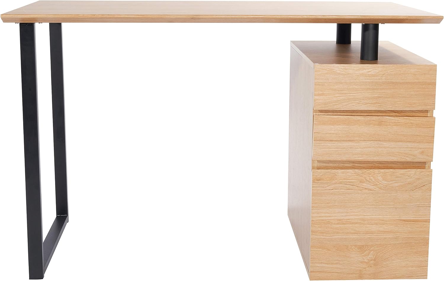 Computer Desk with Storage and File Cabinet W130