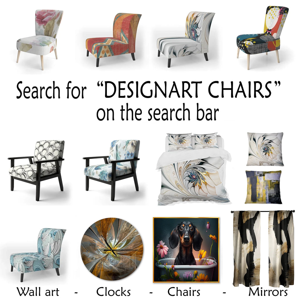 Upholstered Traditional Accent Chair Y655