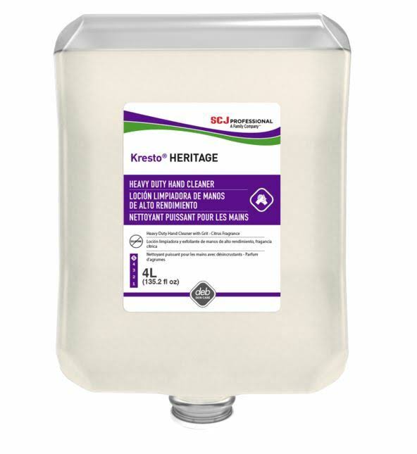 4L Cartridge Heavy Duty Hand Cleaner, Case of 4 W55845