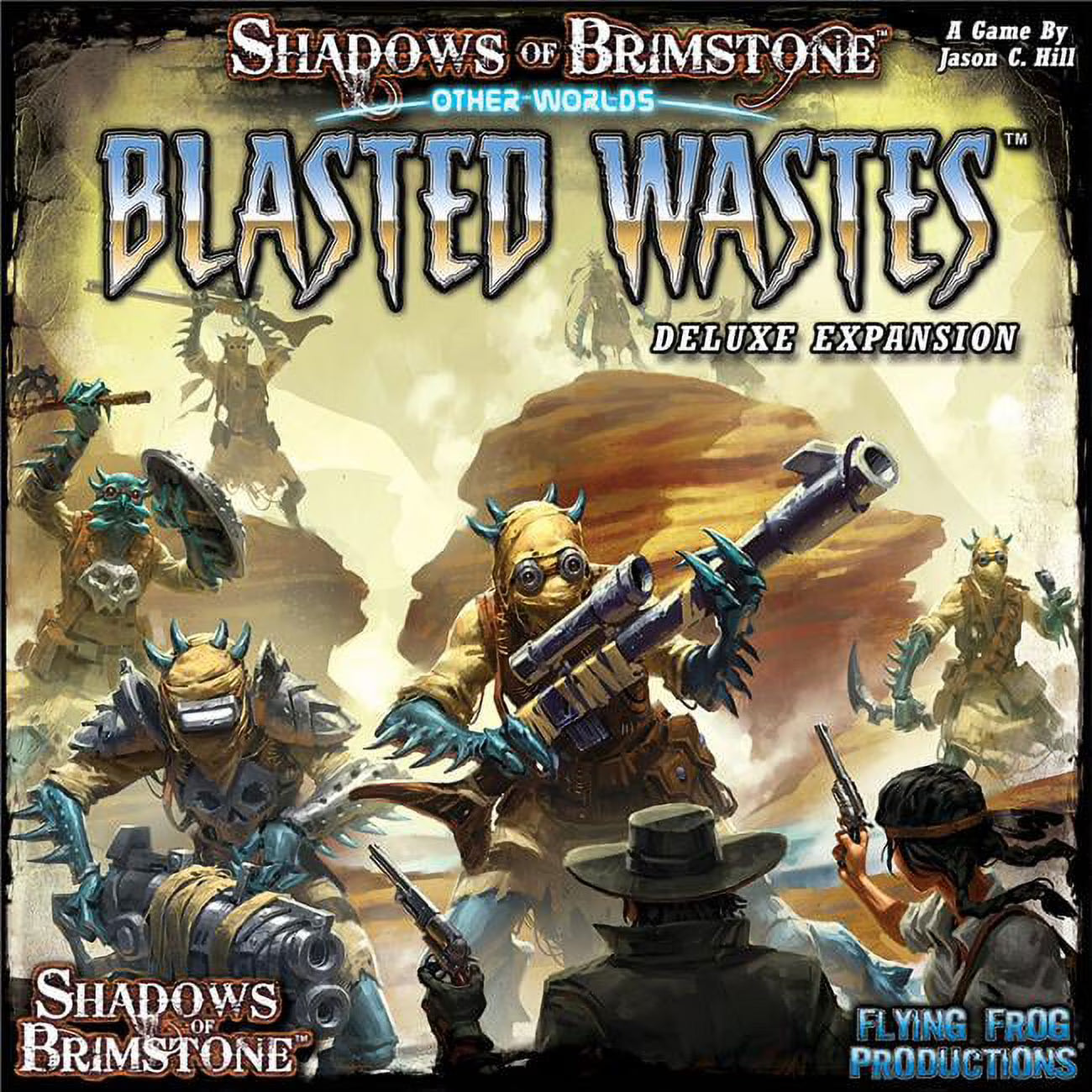 Blasted Wastes Deluxe Board Game X1219