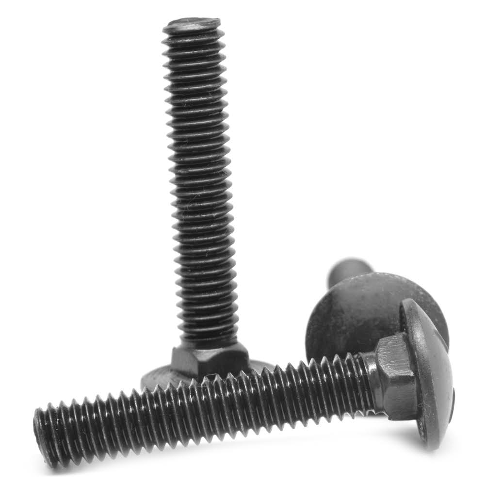 3/8-16 x 2 (FT) Coarse Thread Grade 8 Carriage Bolt Alloy Steel Z535
