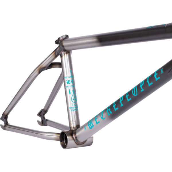 Matt Black/Raw Fade BMX Frame W679215