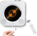 White Portable CD Player with Bluetooth E15333