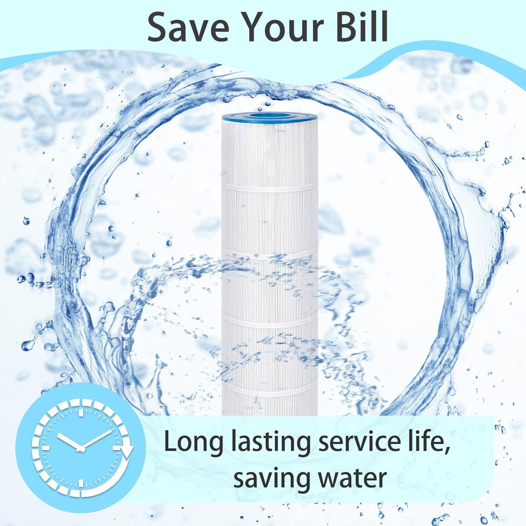 4-Pack Filter Cartridges for Pool Pump H163
