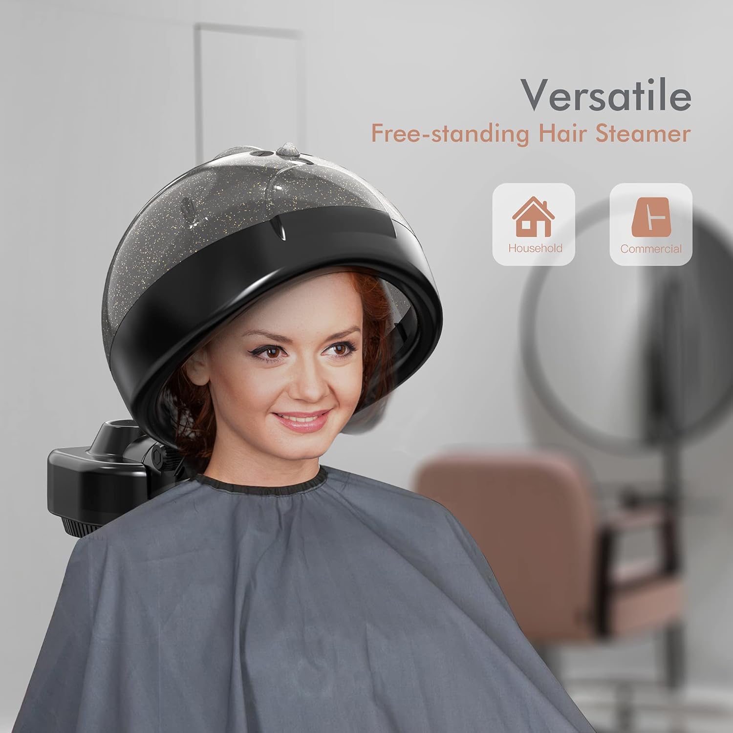 Hooded Hair Steamer for Deep Conditioning B218