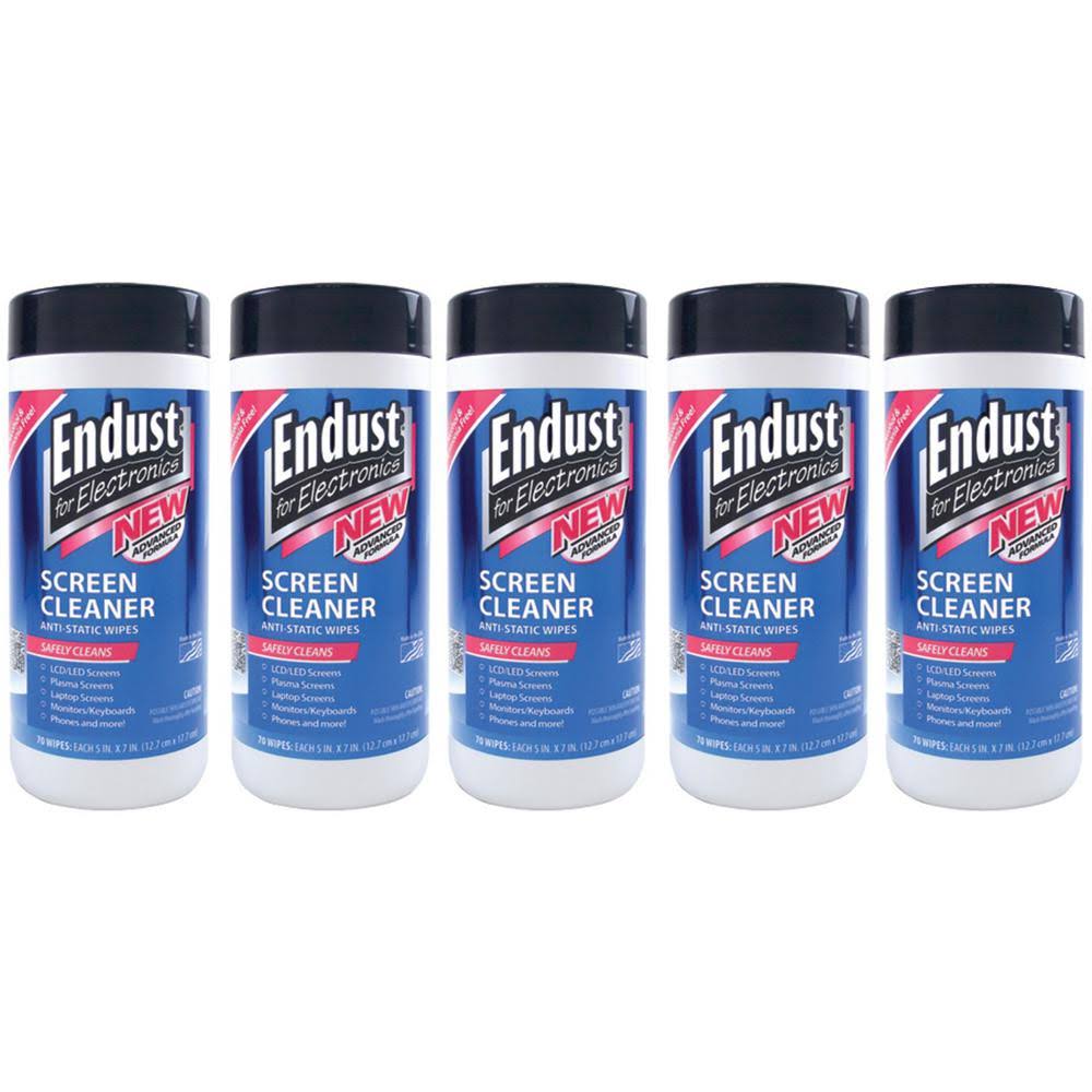 LCD and Plasma Monitor Cleaner Pop-Up Wipes 5 Pk S714