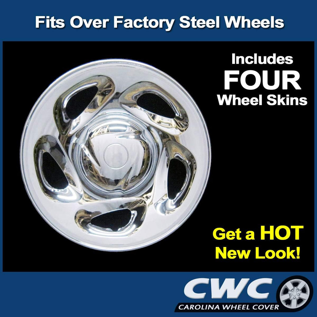 Chrome Wheel Skins Set of 4 Q987721