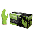 Green Nitrile Disposable Gloves 8 Mil, XX-Large 100/Box Z794