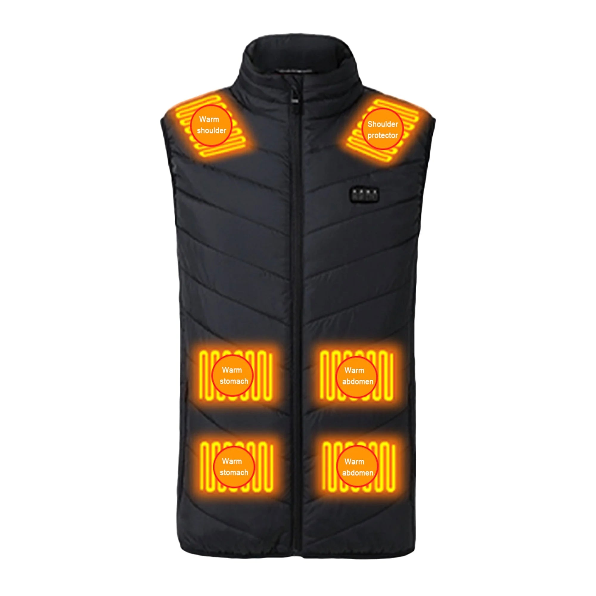 Waterproof Heated Vest with 4 in 1 Smart Controller X95325