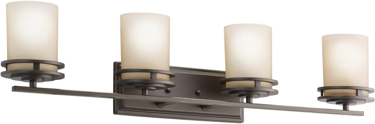 4 Light Brushed Nickel Vanity Light M680