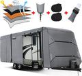 Heavy Duty 5 Layers RV Cover for 26'1 - 28' Motorhome with Gutter Spout Covers I88850
