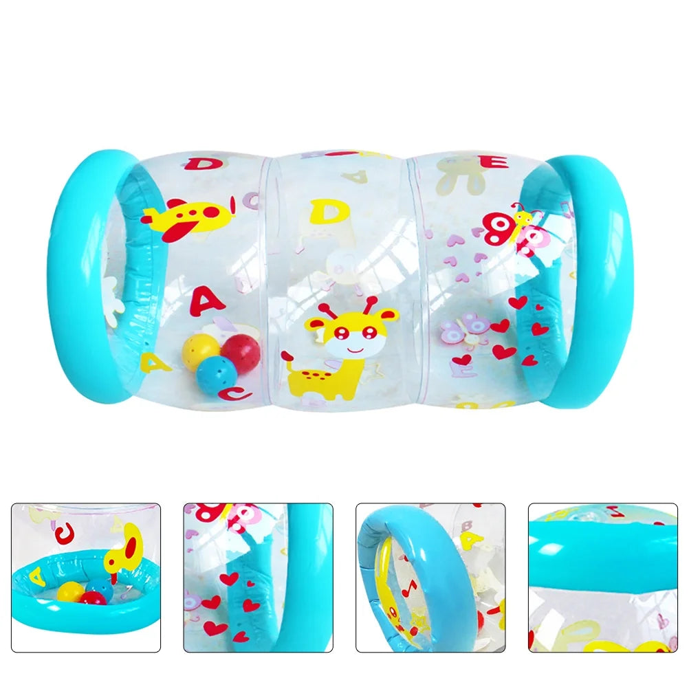 Colorful Inflatable Crawling Roll Ball Toy J694