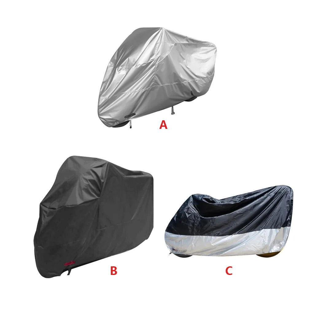 Silver Motorbike Dustproof Cover I638