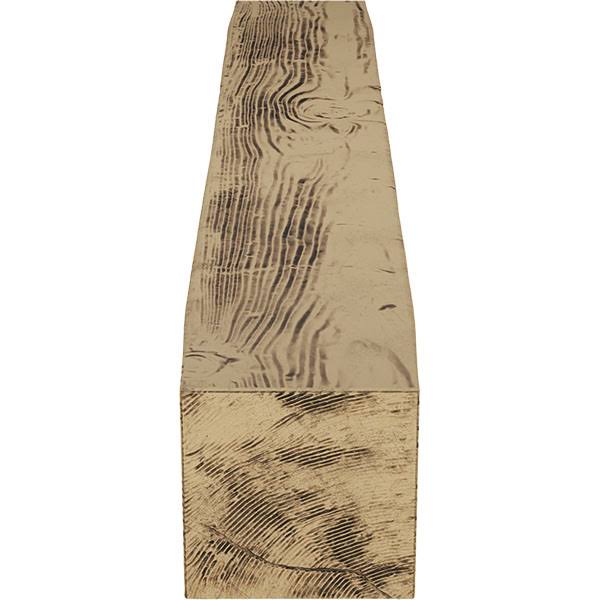 Sandblasted Faux Wood Fireplace Mantel P730