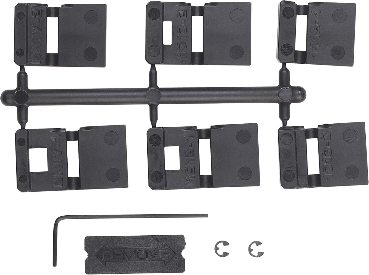 Black Rail Mounted Tactical Weapon Light with Side Switch U983118