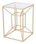 Gold Side Table H786