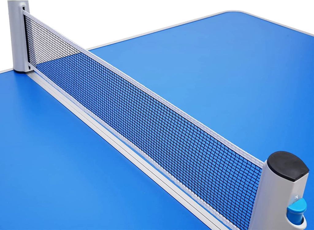 Foldable Table Tennis Table Official Size with 2 Paddles 3 Ball A2545