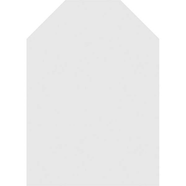 Octagonal Top Surface Mount PVC Gable Vent S7752