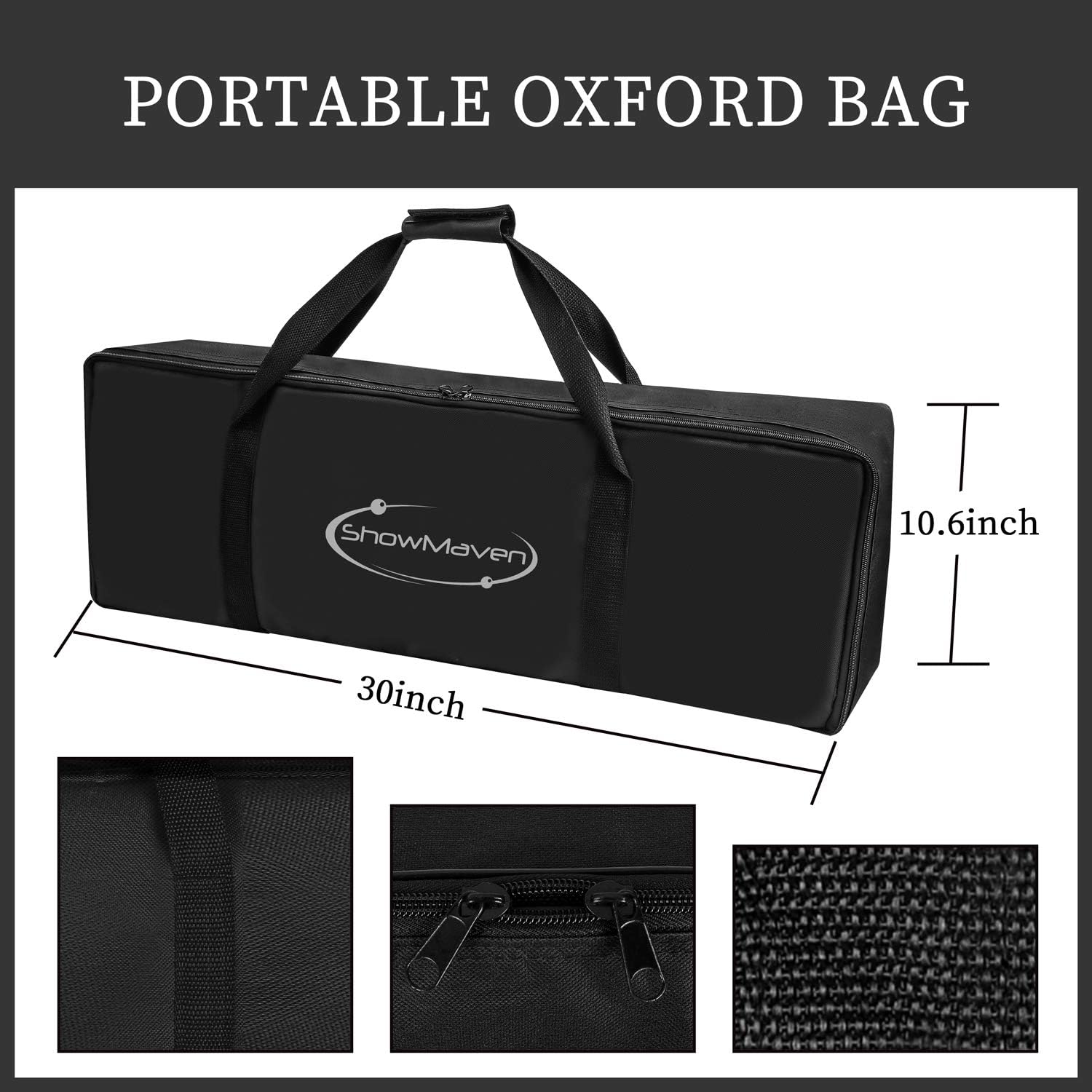 Softbox Lighting Kit 20x28'' Continuous Lighting with 2pcs 5500K Bulb F2461