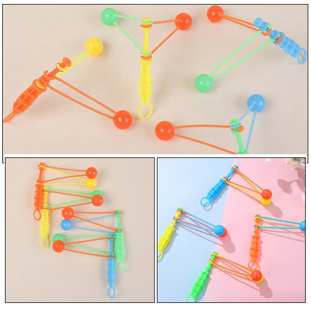 25 Pcs Bumper Ball Outdoor Toy Party Toys Children’s Noise Maker Clackers Noisemakers J1588