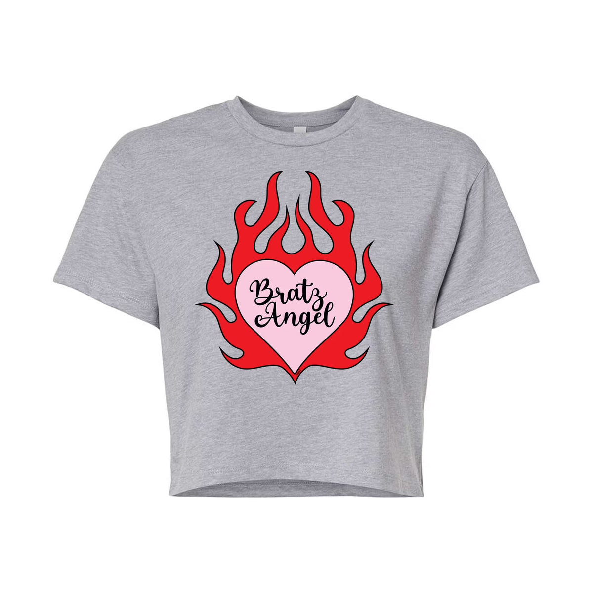 Cropped Cotton Blend T-Shirt V366789