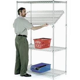 Poly-Z-Brite Shelving 36x22W x 24x22D x 74x22H Z3788