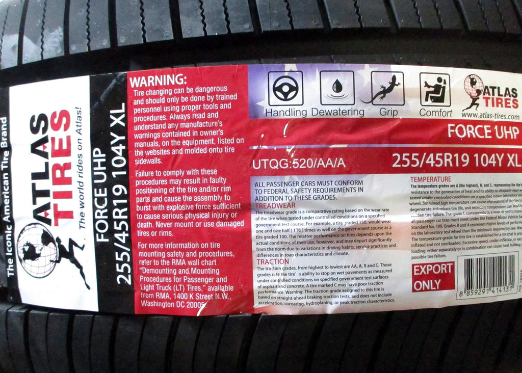 255/45R19 All-Season High Performance Radial Tire Z101