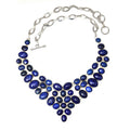 Lapis Lazuli Cabochon Gemstone Necklace W83842