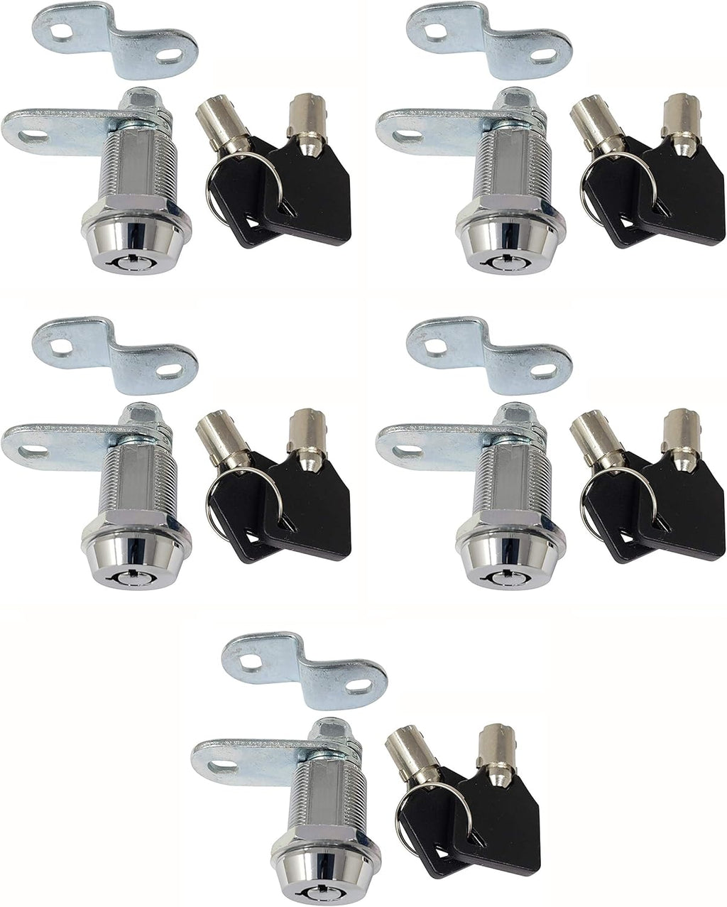 7/8 Inch RV Compartment Cam Locks Pack of 5 E8471