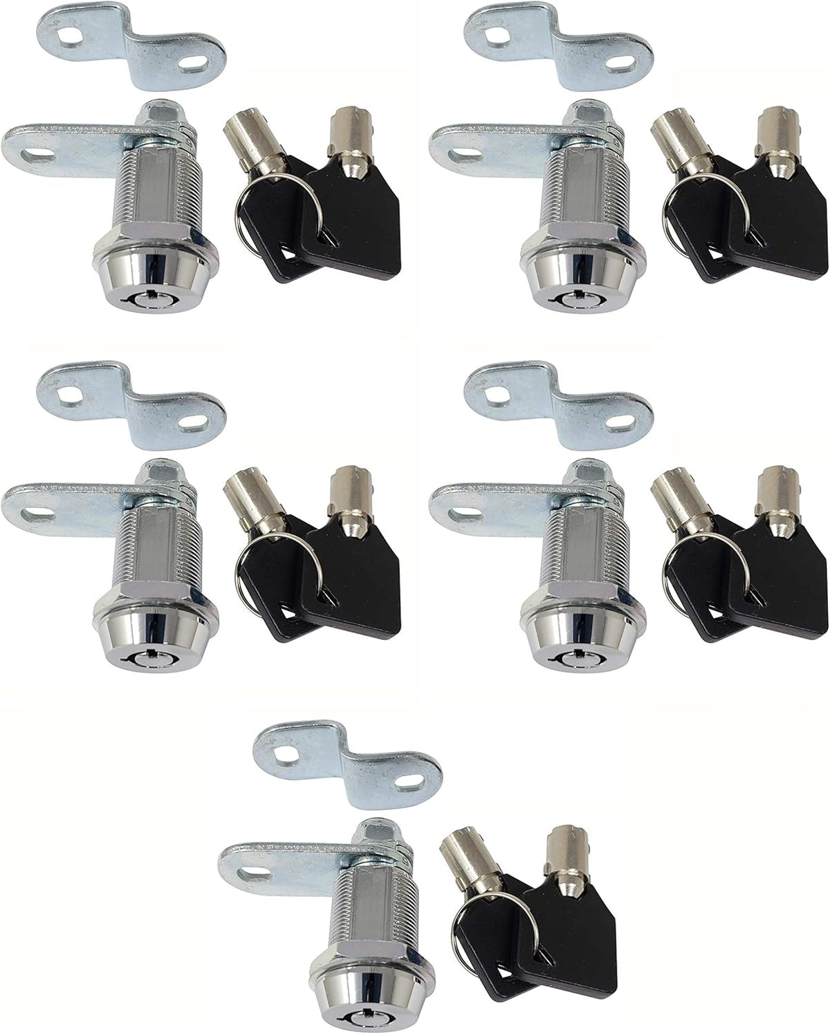 7/8 Inch RV Compartment Cam Locks Pack of 5 E8471
