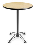 Round Black Base Cafe Table N820471