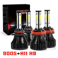 6000K White 4pc Headlights U50463