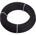 150ft Black T316 Stainless Steel Wire Rope Cable, 7 x 7 Strands W957