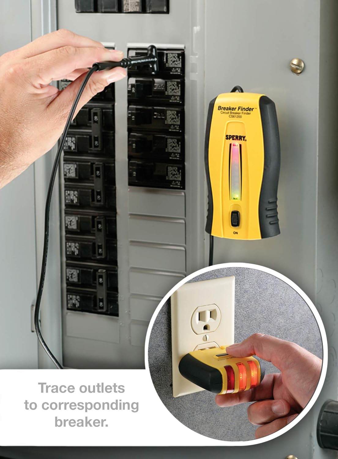 120V AC Circuit Breaker Finder and Accessory Kit G313