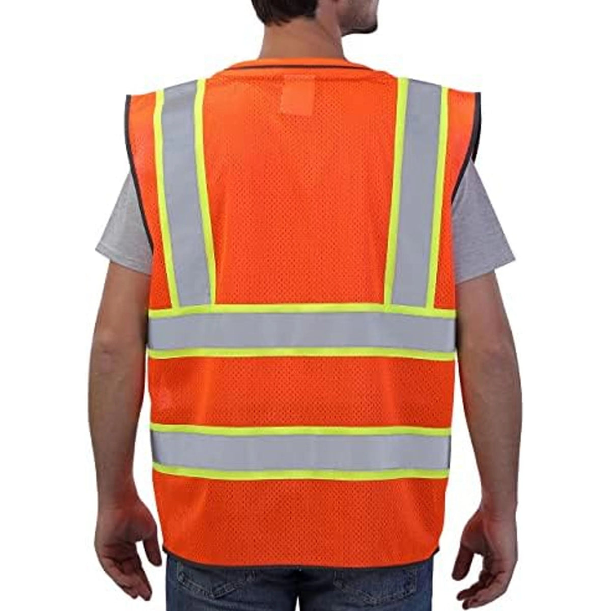 Safety Orange M Size 4 Pack Safety Vest B189
