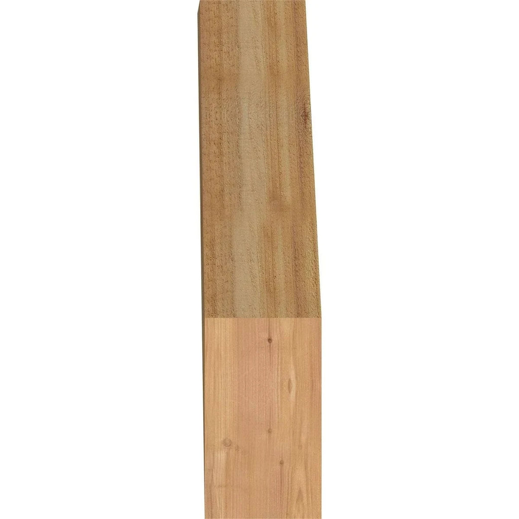 Traditional Rough Sawn Brace, Western Red Cedar H8962