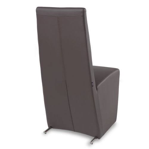 Brown High Back Modern Dining Chair J35594