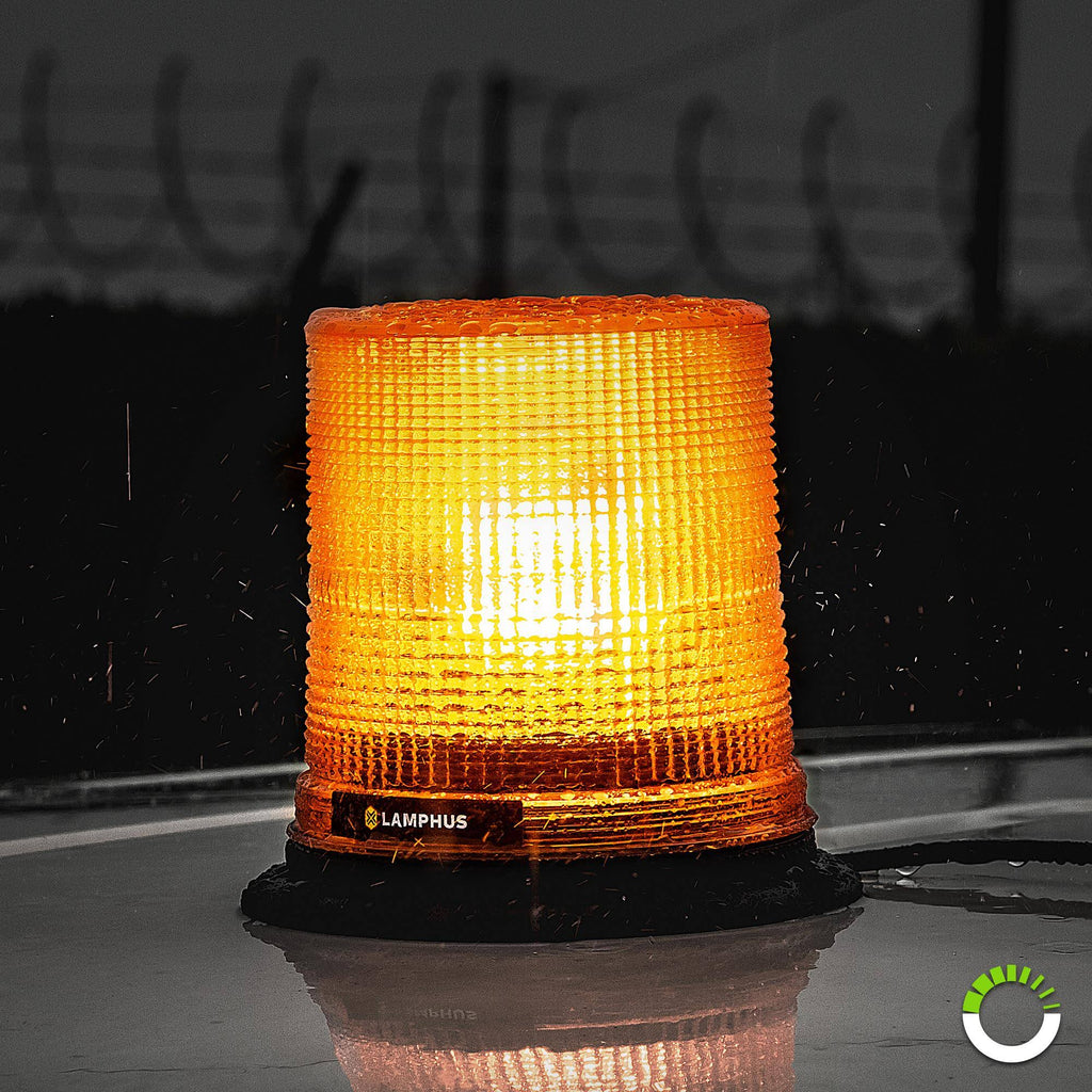 12W LED Warning Beacon Red P66861